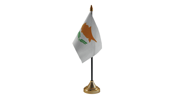 Cyprus Table Flags